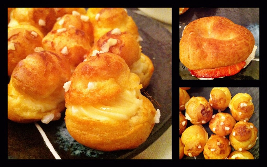 chouquette a la creme